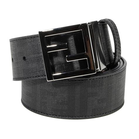 mens fendi belt black|men fendi belts for sale.